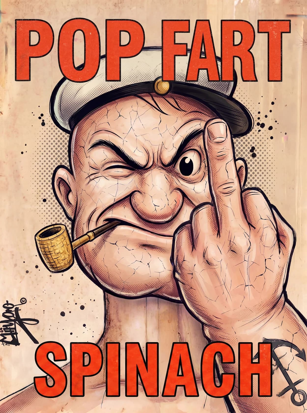 POP FART Spinach